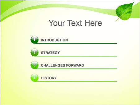 Зеленый лист - слайд 3