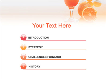 Апельсиновый сок с вишней - слайд 3