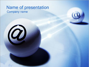 Электронная почта - Титульный слайд