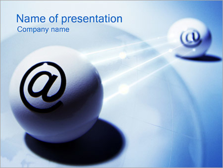 Электронная почта - Титульный слайд
