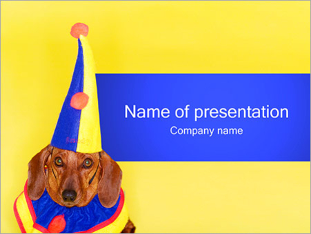 День рождения собаки - Титульный слайд