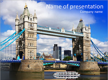 Великобритания, Лондон, Тауэрский мост - Титульный слайд