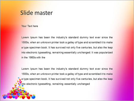 Куча разноцветных воздушных шаров - слайд 2