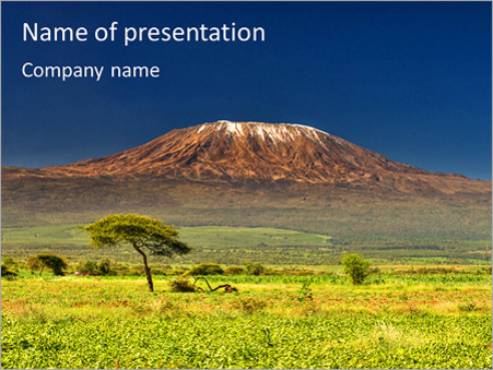 Килиманджаро - Титульный слайд