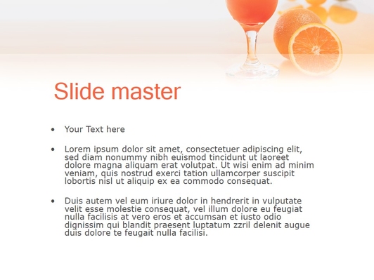 Апельсиновый коктейль - слайд 2