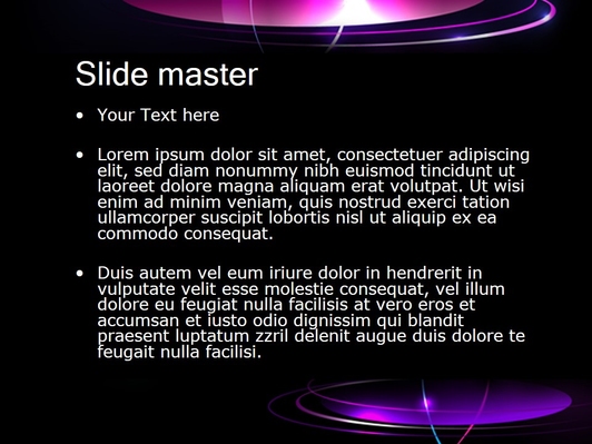 Фиолетовые круги - слайд 2