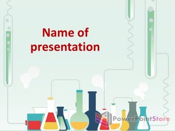 Химические эксперименты - Титульный слайд