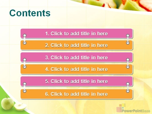 Летние фрукты - слайд 2