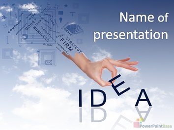 Креативные идеи для творчества и бизнеса - Титульный слайд