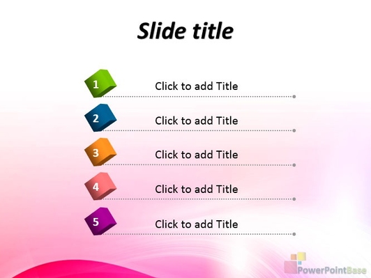 Плавные линиии на розом фоне, градиент - слайд 2