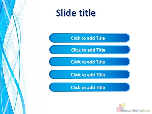 Белый низ и голубой верх, плавные линии - слайд 2