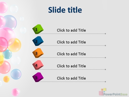 Разноцветные мыльные пузыри - слайд 2
