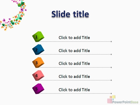 Красивый венок из маленькх разноцветных цветов - слайд 2