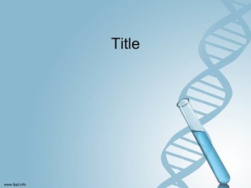 Молекула ДНК - Титульный слайд