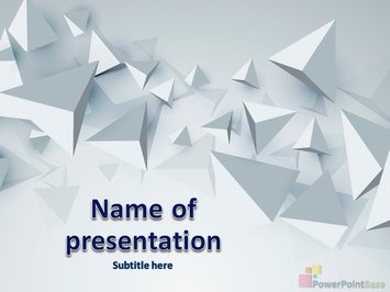Пирамиды, объемные треугольники - Титульный слайд