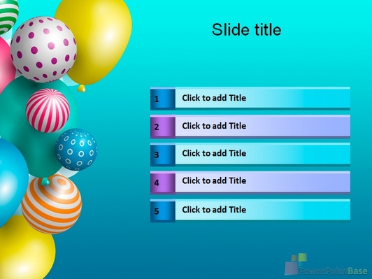 Яркие мячики, воздешные шары и разноцветные шары, оформление праздников - слайд 2