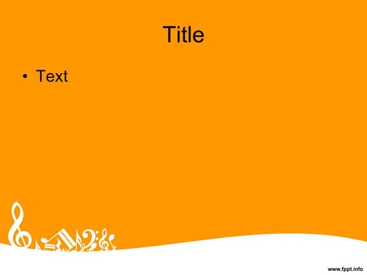 Оранжевые ноты - слайд 2
