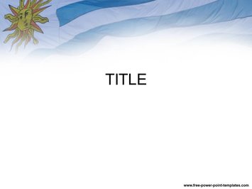 Уругвайский Флаг - Титульный слайд