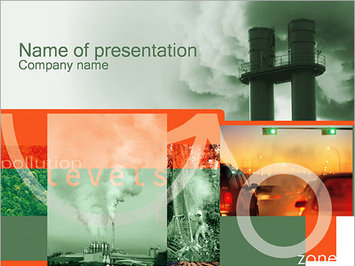Загрязнение окружающей среды - Титульный слайд