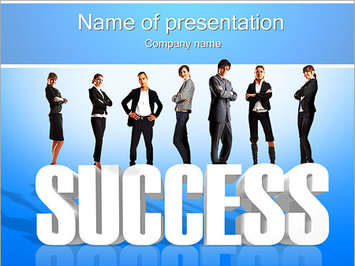 Успешные люди - Титульный слайд