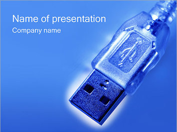 USB кабель - Титульный слайд