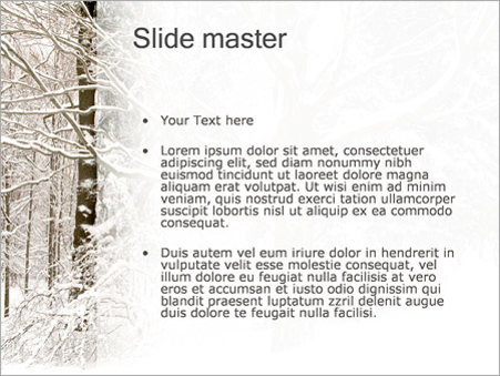 Зима и деревья, зимний лес - слайд 2