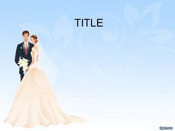 Свадьба - Титульный слайд