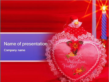 День Святого Валентина - Титульный слайд