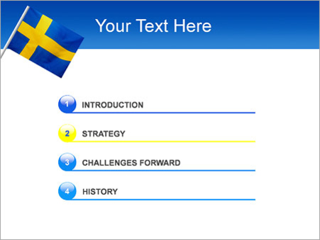 Шведский Флаг - слайд 3