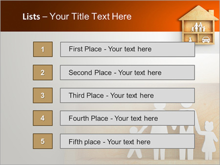 Игрушечный деревянный дом - слайд 3