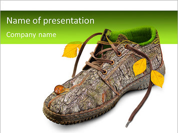 Обувь из натуральных материалов - Титульный слайд