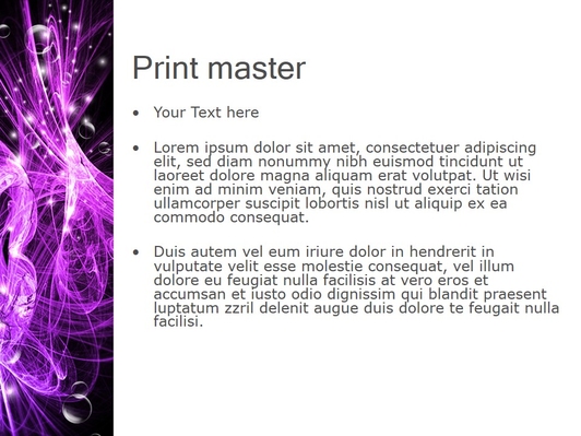 Фиолетовые линии - слайд 3
